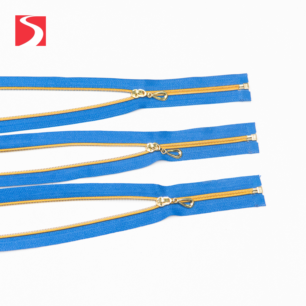 No. 5 Nylon Zipper Gold Plated